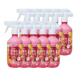 엘지 아우라 퍼퓸 양재동 꽃시장 섬유탈취제 꽃집 생화향 490ml 10개 섬유탈취