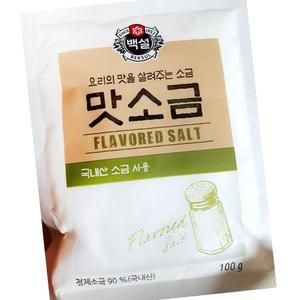 백설 맛소금 100g 2개 조미료