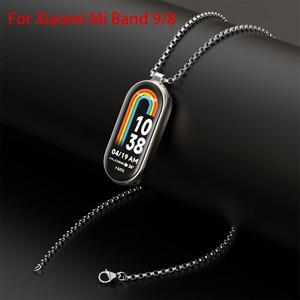 Xiaomi 스마트 밴드 8 NFC 팔찌 9 시계 목 장식 펜던트 Mi Band 액세서리 용