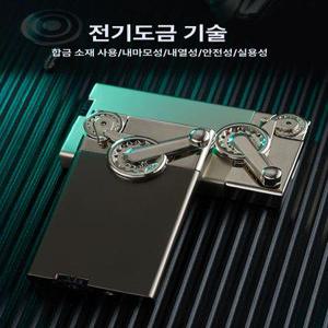 터보라이터 토치라이터 가스 메탈 캐릭터 충전식 바베큐