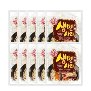 오뚜기 생면사리 야식 해장 자취 200g 10개