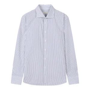 [지이크] 윈저칼라 스트라이프 드레스 셔츠 그레이 (PHBAH5508)