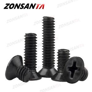 ZONSANTA 소형 크로스 필립스 플랫 볼트 노트북 나사 DIY 미니 마이크로 컴퓨터 M1.2 M1.4 M1.6 M2 M2.5 M3