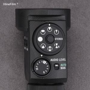 소니 ECM-M1 용 Hinefilm ECM M1 샷건 마이크 데칼 스킨 보호 필름 커버 스티커 랩