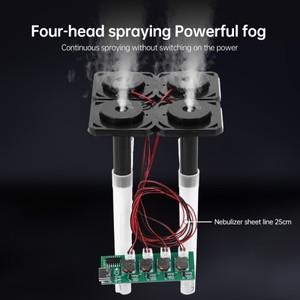 DIY 초음파 분무기 TYPE-C 인터페이스 무스위치 4 스프레이 가습기 모듈 제어 보드 DC5V