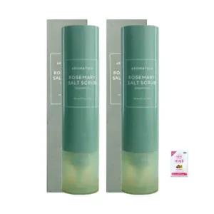 [아로마티카] 로즈마리 솔트 스크럽 샴푸 300g x 2개 + 폼클렌징(3ml)