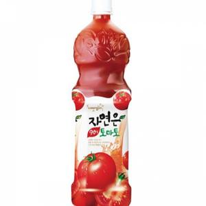 자연은 토마토 1.5L PET 웅진 식음료 음료수 과일음료