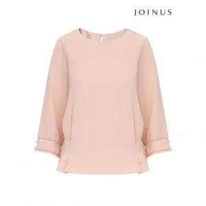 [조이너스]라운드넥 핀턱 블라우스-JU23KL1107940A 232442