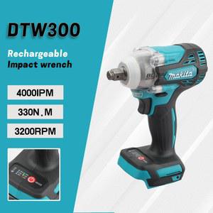 DTW300Z 브러시리스 18V 배터리 임팩트 머신 전기 배터리가 렌치