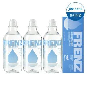 JW중외제약 프렌즈 식염수 용액 드림 하드 소프트렌즈 세척액 세정액 365ml 3개
