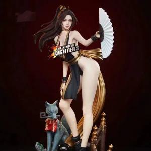 킹 오브 파이터즈 시리즈 스트리트 파이터 마이 시라누이 장식품 모델 45cm