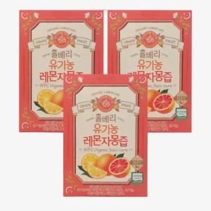 홀베리 유기농 자몽 레몬즙 3박스