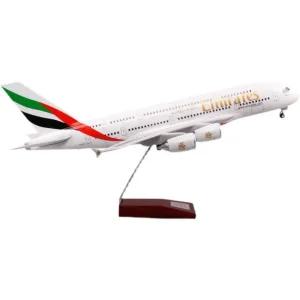 A380 여객기 에미레이트 항공기 모형 에어 비행기 버스