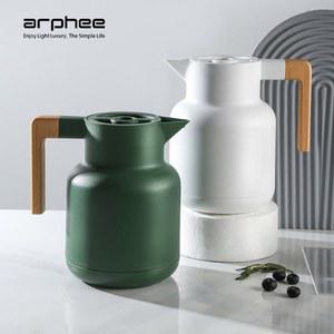 일본식 PP 보온 보냉 1L 원형 2000ml 보온병 서버포트 스텐 01 빨간색