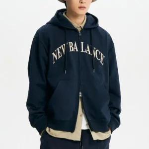 뉴발란스후드집업 GQT NBMDE11113-59 UNI HERITAGE 후드집업 (SEMI OVER FIT)