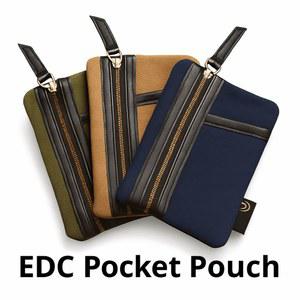 캔버스 EDC 포켓 파우치 카드 홀더 몰리 수납 가방 미니 오거나이저 동전 지갑 지퍼 도구 DS-4H DS-NG