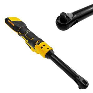 Dewalt 20V 시리즈 배터리용 3/8인치 확장 무선 래칫 렌치, 320 RPM, 80 N.m 전기 라쳇 내장 LED 라이트, 6인치 롱