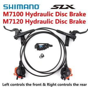 시마노 SLX M7100 2피스톤 산악자전거 유압 디스크 브레이크 세트 좌우  MTB 부품