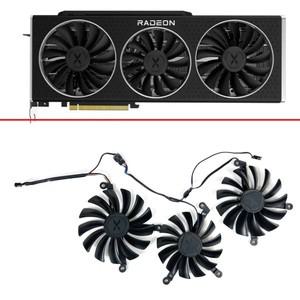 XFX 스피드스터 MERC 319 AMD Radeon RX 6800 GPU 냉각 선풍기, 95mm CF1015U12D 비디오 카드 신제품