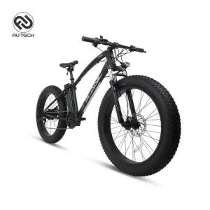 AU테크 스카닉 F100 MTB 팻바이크 산악 라이팅 전기 전동 자전거 36V 10Ah