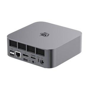 Beelink SER8 미니 PC, AMD Ryzen 7 8745HS(8C/16T, 최대 4.9GHz), 32GB DDR5 RAM 1TB PCle4.0 SSD, 컴퓨터 지원 4K@144Hz, 티플 디스플레이, HDMI+DP, WiFi6, BT5.2, USB4