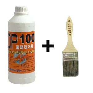 OP100 1L물때제거제 녹제거제 스텐 금속 유리 거울 자기 타일 법랑 청소 광택 얼룩 세제 오피백 원폴리머