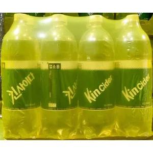 킨 사이다 1.5L 업소용 12개/캔음료/탕비실/음료/탄산/음료수/사이다병/영업용/페트/업소/PT병/PT/가게/