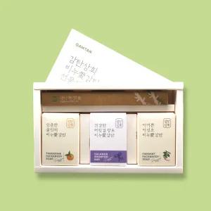 [감탄]비누愛감탄 선물세트(대나무 칫솔) 