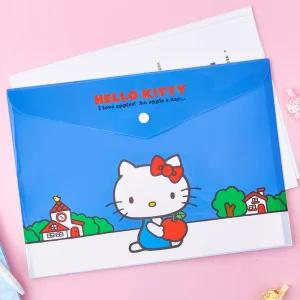 헬로키티 캐릭터 똑딱이 봉투 파일 2p세트 663042