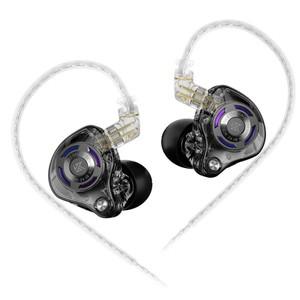 KZ Gale 이어폰 HIFI Bass 버드 게임 및 음악 듣기 헤드셋 다이나믹 드라이버 분리형 디자인 2PIN 케이블