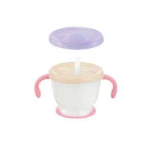 릿첼 AQ 빨대컵 머그 첫걸음 스텝업 세트 핑크 150ml