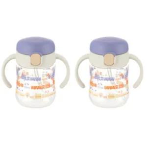 릿첼 TLI 스파우트 유아컵 빨대 외출 블루 200ml 2개