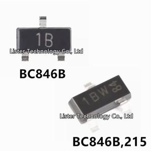 BC846B 1B SOT-23 NPN 100mA 65V SMD 트랜지스터 ~ 500PCs/로트