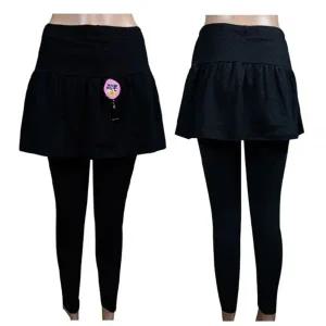[콩심팥심]후레아 치마레깅스 기모 바지