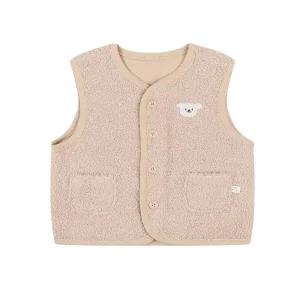 [롯데백화점]아가방 퓨리조끼(BEIGE,PINK) 01S757901