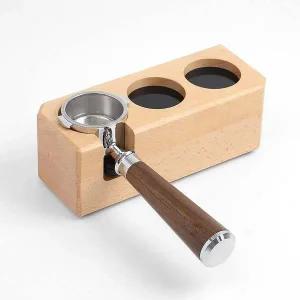 바리스타 우드 53mm 탬퍼받침대51mm 느티나무