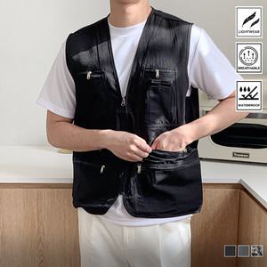 텐제로 활용성 만점 다양한 멀티 빅포켓 경량조끼 작업복 등산 캠핑 TZ2546VT
