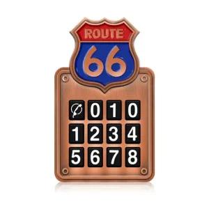 카렉스 루트66 메탈주차알림판   전화번호 주차번호 전화번호 주차번호 표시판 연락처 안심주차