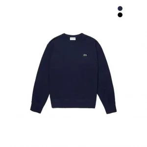 라코스테 남녀공용 레귤러핏 크루넥 맨투맨