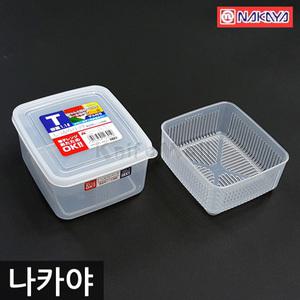 일본 사각 밀폐용기 T(두부용기)/나카야냉장고정리통