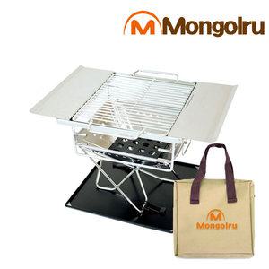 [몽골루] 초미니 화로대/미니화로대/캠핑/솔캠/2~3인용