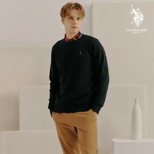 [단품]USPA 남성 코튼블렌디드 플리스 맨투맨