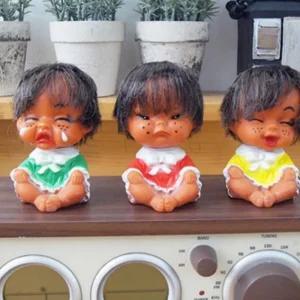못난이 인형 친구들 추억 소품 인테리어 데코 소형 3p