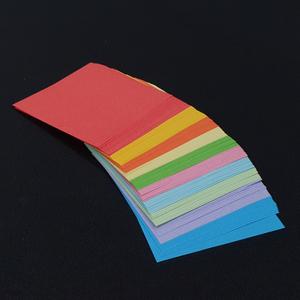 7cm/10cm 10가지컬러 무지/반짝이 종이학접기 미니색종이