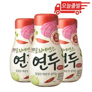 오늘출발 샘표 요리에센스 연두 청양초 275ml 3개