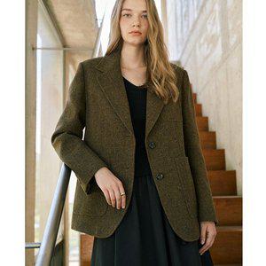 [온앤온](강남점)[기은세 착용]아웃 포켓 포인트 테일러드 자켓 NEW4XJ925