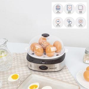 전기계란찜기 소형 전기쿠커 멀티찜기 2단 14구 키친아트 라팔라운드