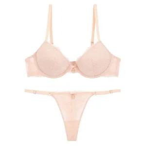 [롯데백화점]엠포리오아르마니 플라워 레이스 푸쉬업브라,티팬티세트(0824185510-0824110508)