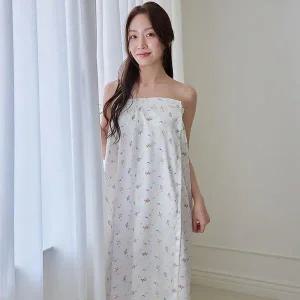 아트박스/알콩단잠 여자 실크골프샤워가운 실크랩가운 목욕 마사지가운