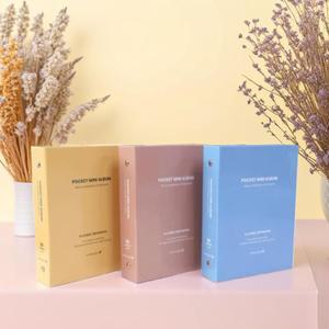 모닝글로리 미니 포켓 앨범 (4X6) 즉석사진 사진첩 포토북 인생네컷 아기 성장앨범